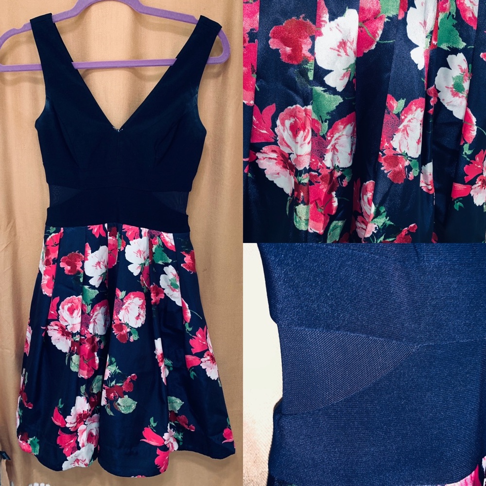 Floral Party Dress